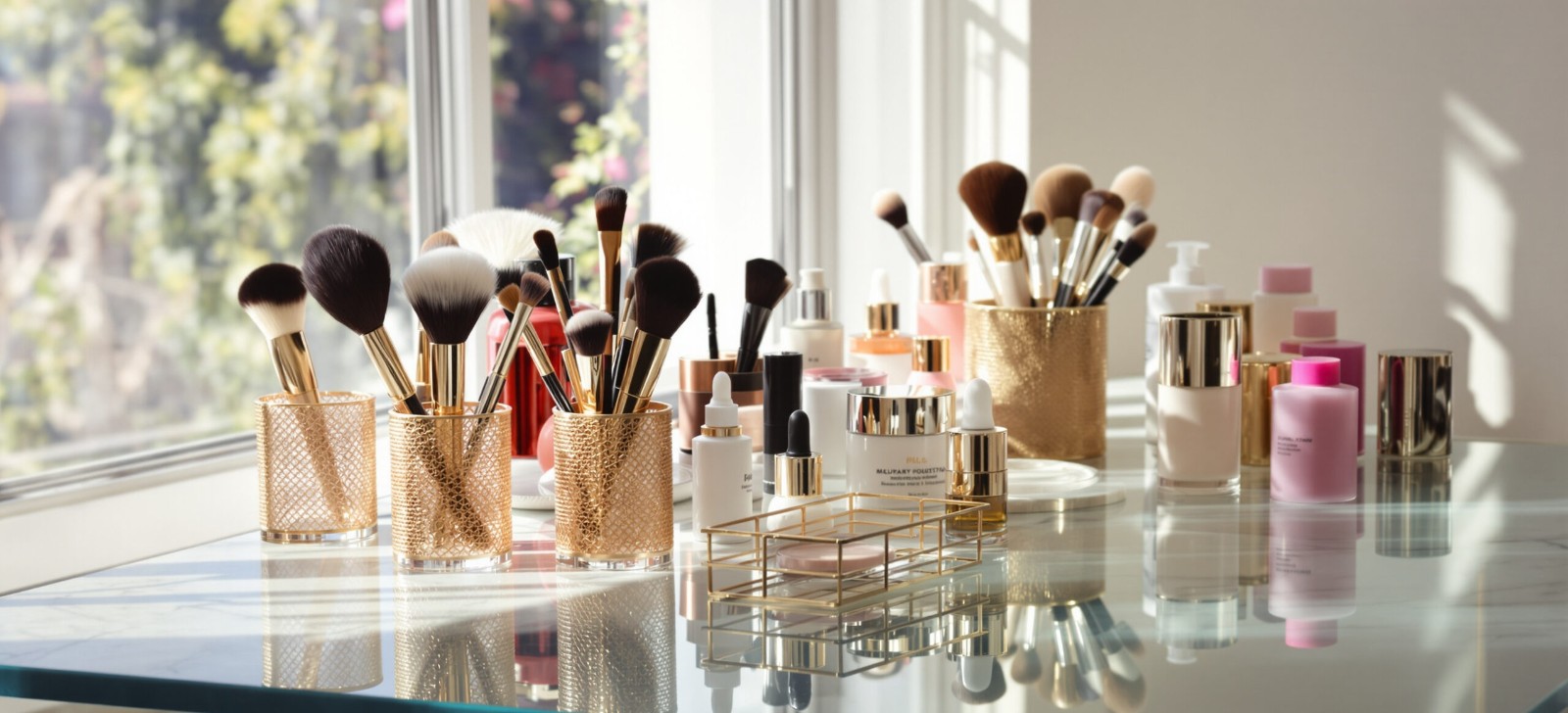 Beauty tools and skincare items representing Beauty product reviews