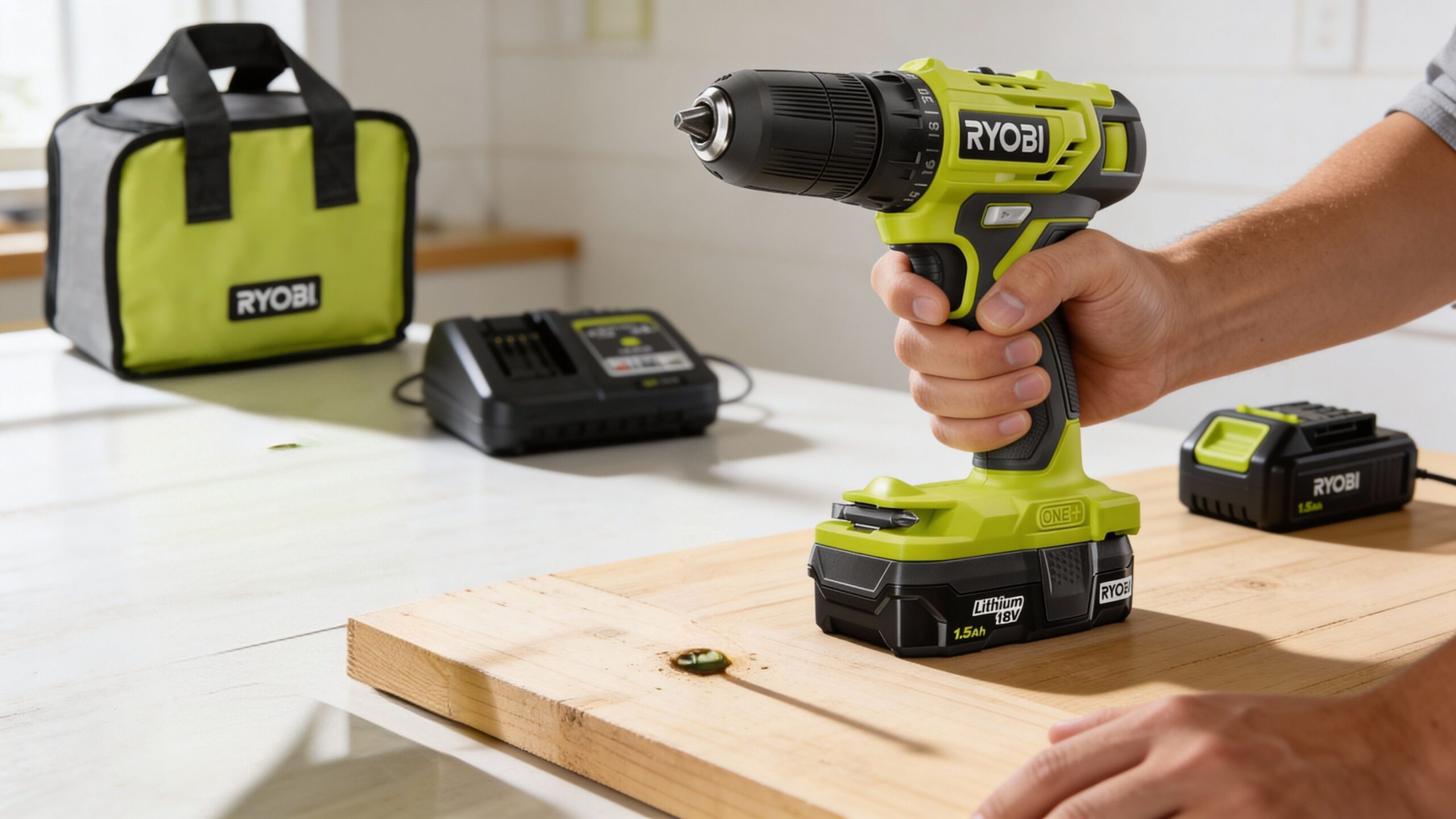Ryobi ONE Plus HP Compact Brushless cordless drill driver