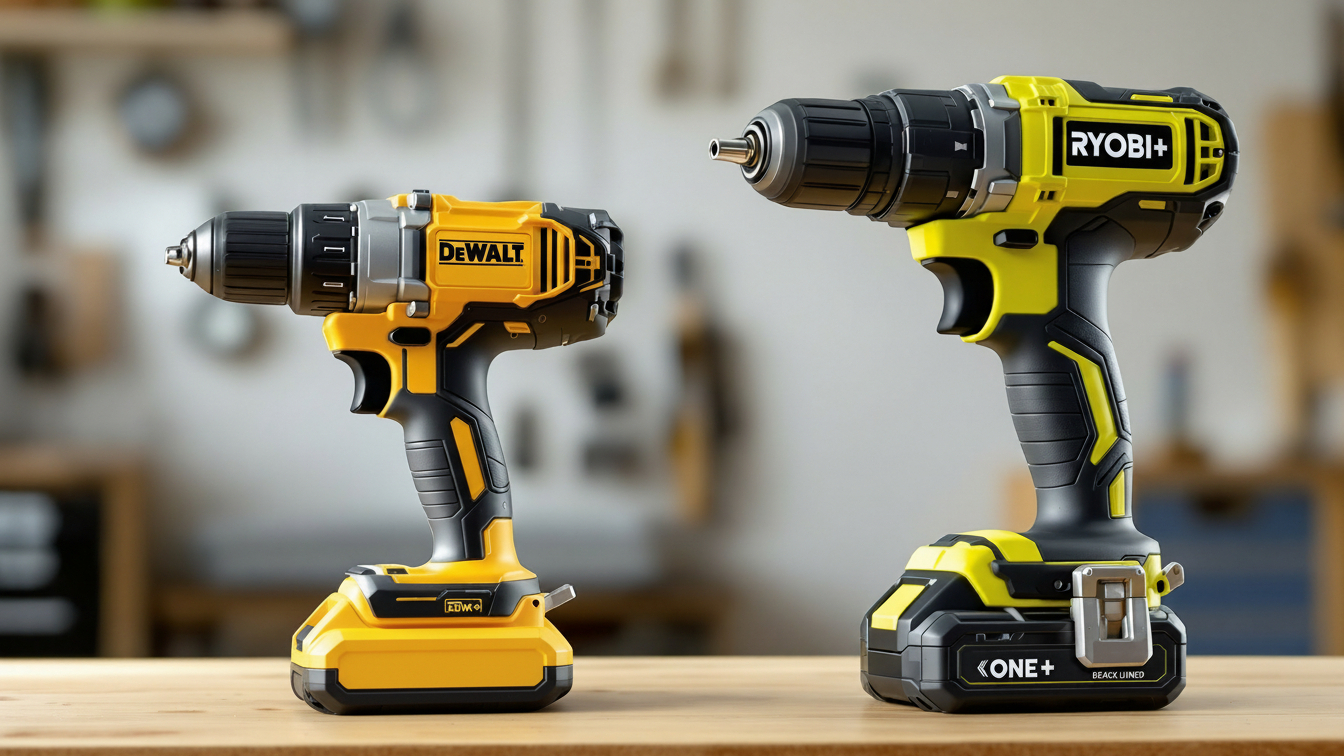 DeWalt 20V Max XR vs Ryobi ONE+: Pro Performance or Better Value?