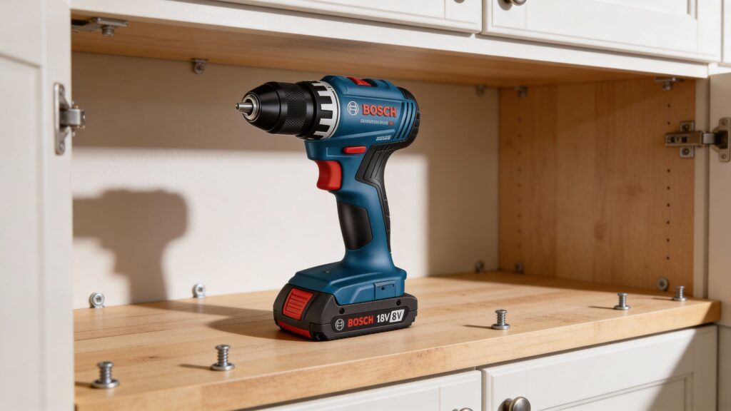 Bosch 18V cordless drill/driver side-by-side comparison image