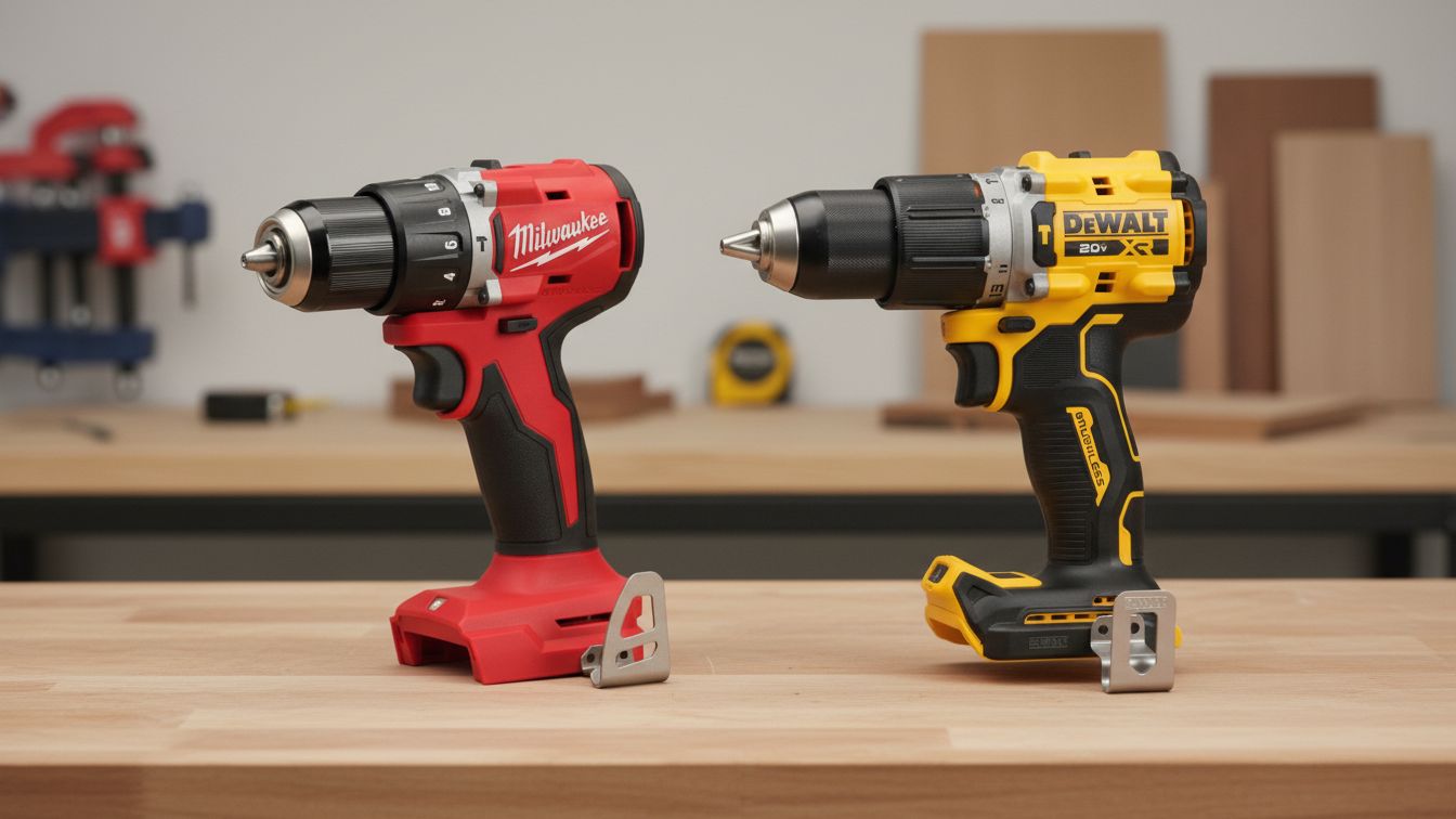 Compact vs Full-Size Cordless Drills: Milwaukee M18 Compact vs DeWalt XR