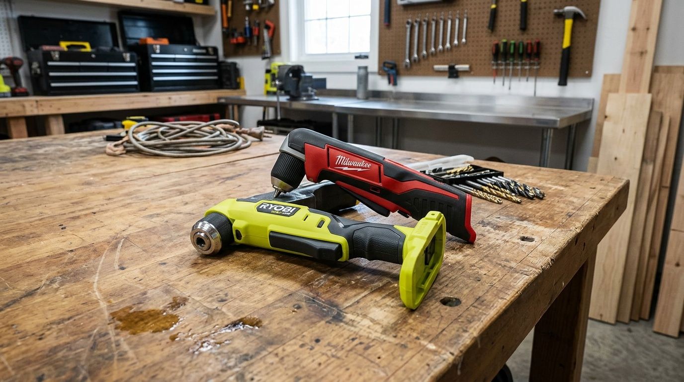 18V vs 12V Right-Angle Drills: Key Differences Explained