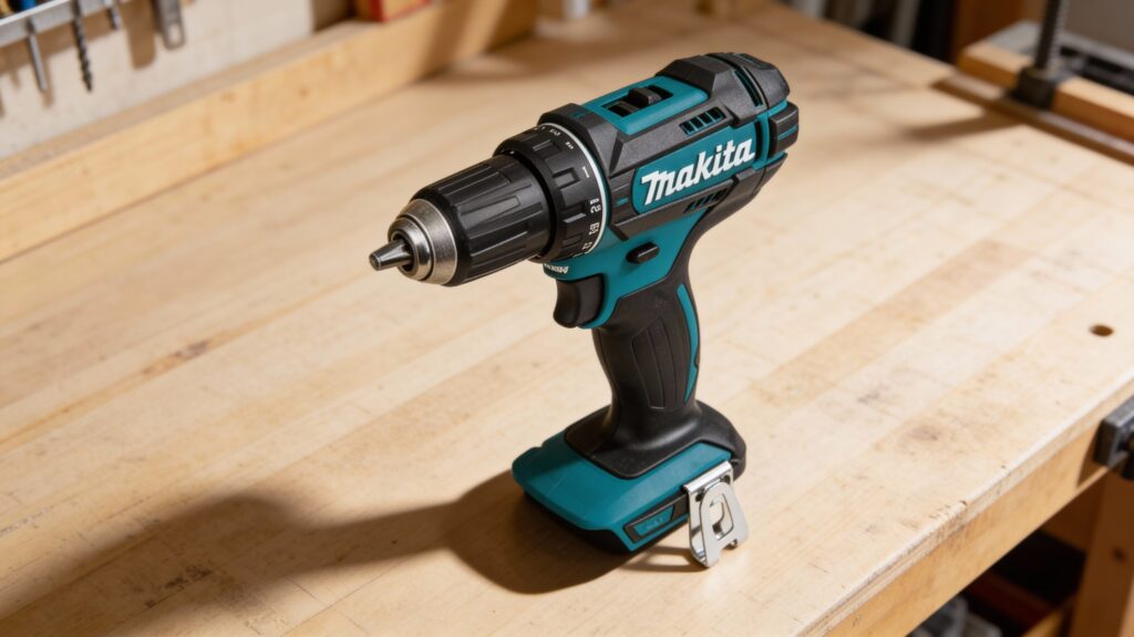 Cordless drill and corded drill side by side highlighting power source, portability, and design differences