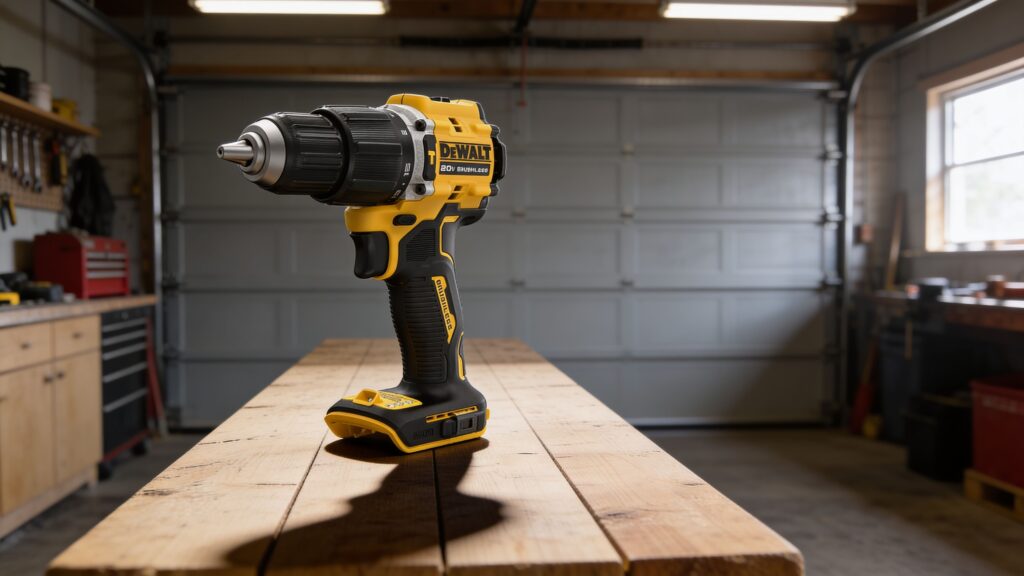 DeWalt 20V MAX Atomic hammer drill driver for tight spaces and compact DIY work