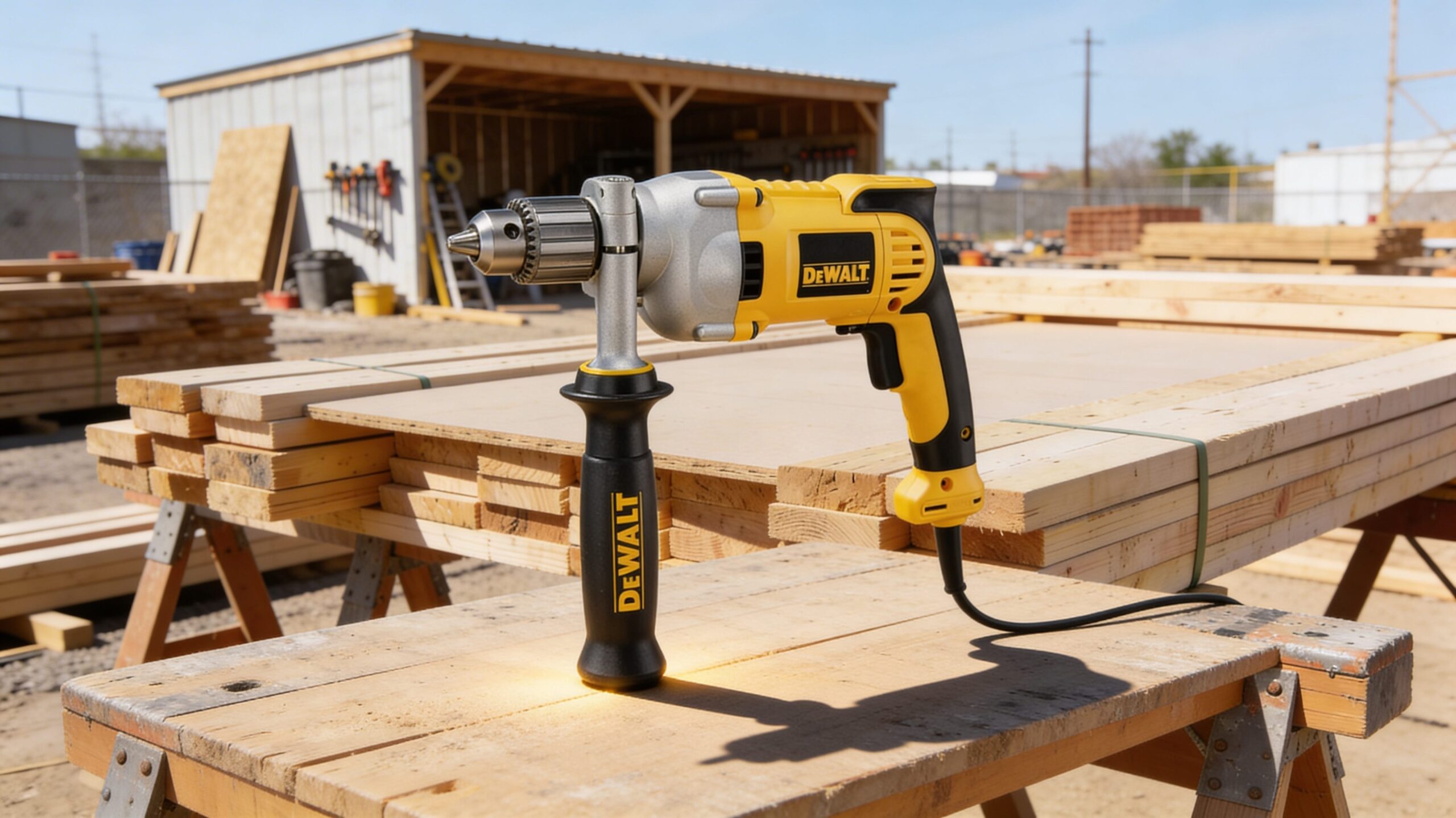 DeWalt DWD210G 1-2 Inch Spade Handle Drill