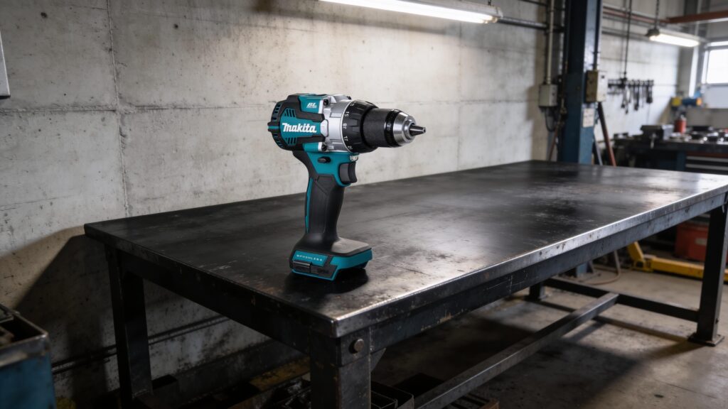 Makita 18V LXT brushless hammer drill driver focused on control, comfort, and precise drilling