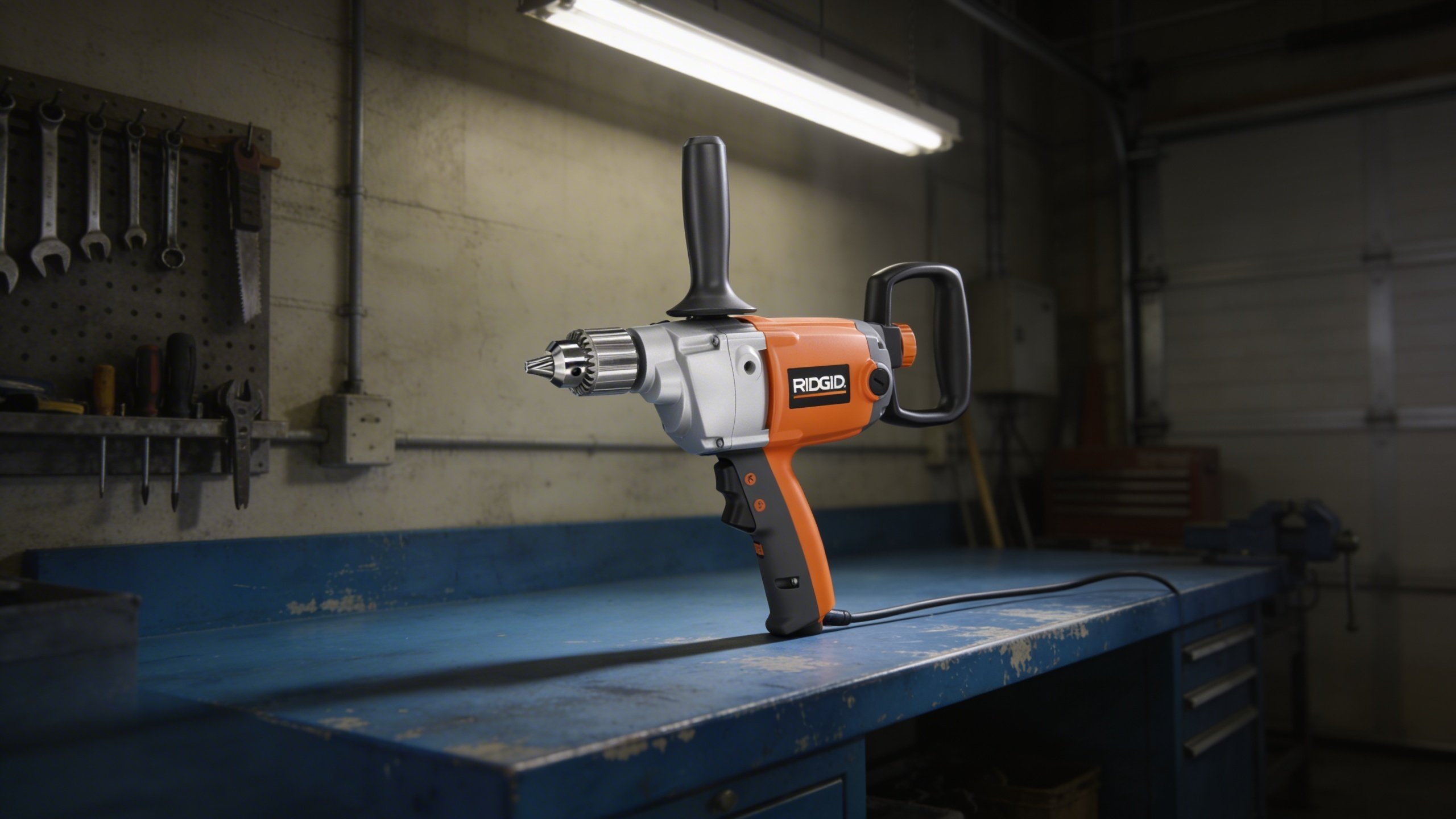RIDGID 9 Amp 1-2 Drill Mixer