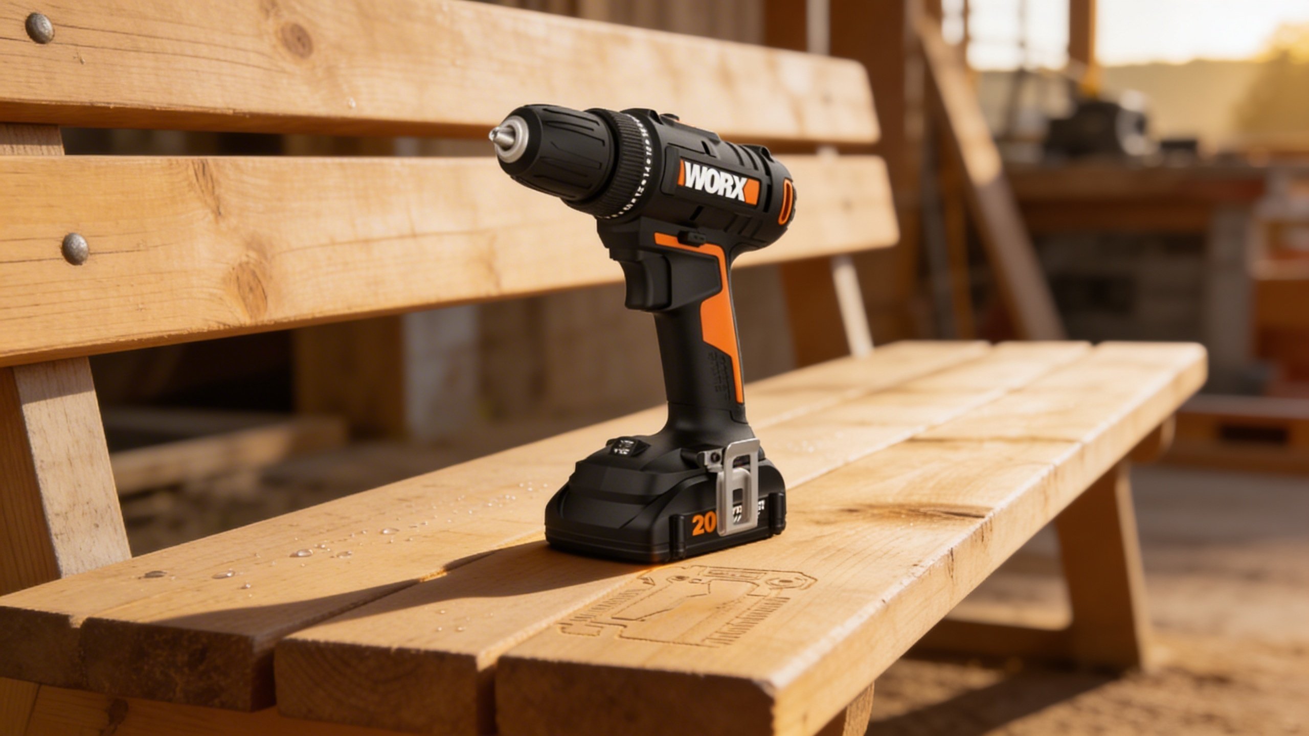 Worx Nitro 20V Cordless Mixer