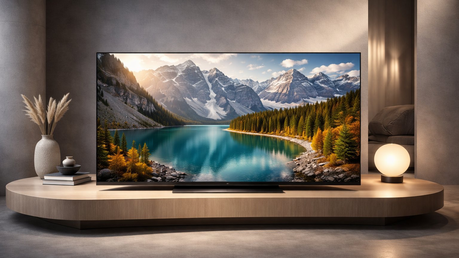 8K TV highlighting ultra-high resolution detail