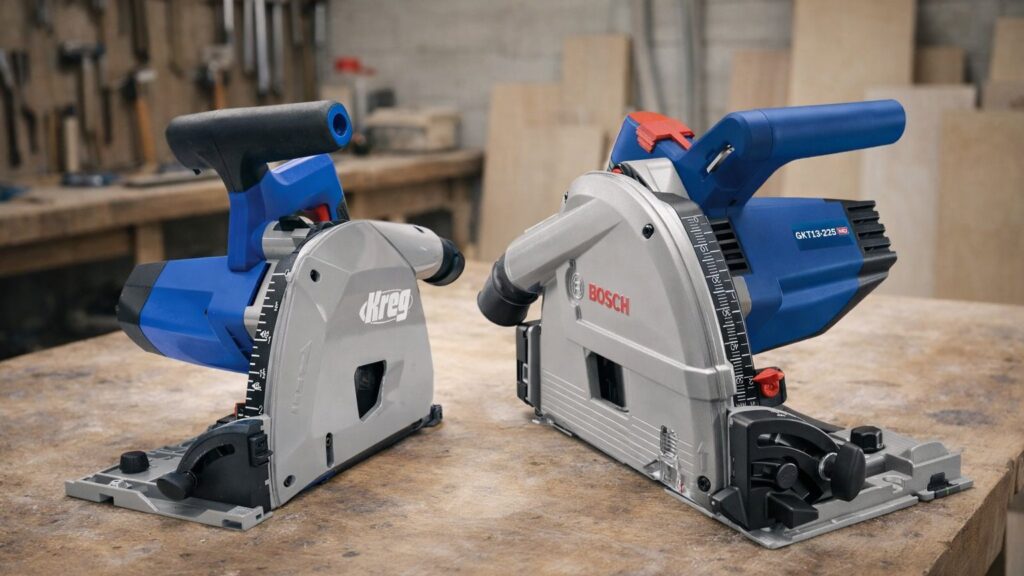 Anti-Kickback Track Saws vs Standard Track Saws: Key Differences Explained