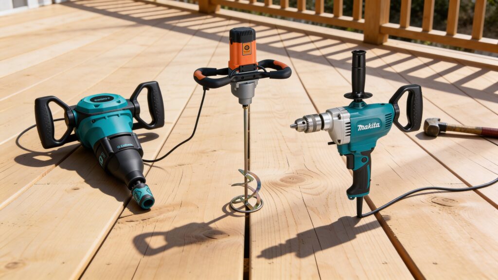 Best Mixing Drills for Heavy-Duty Mortar and Concrete (Top 10 Picks)