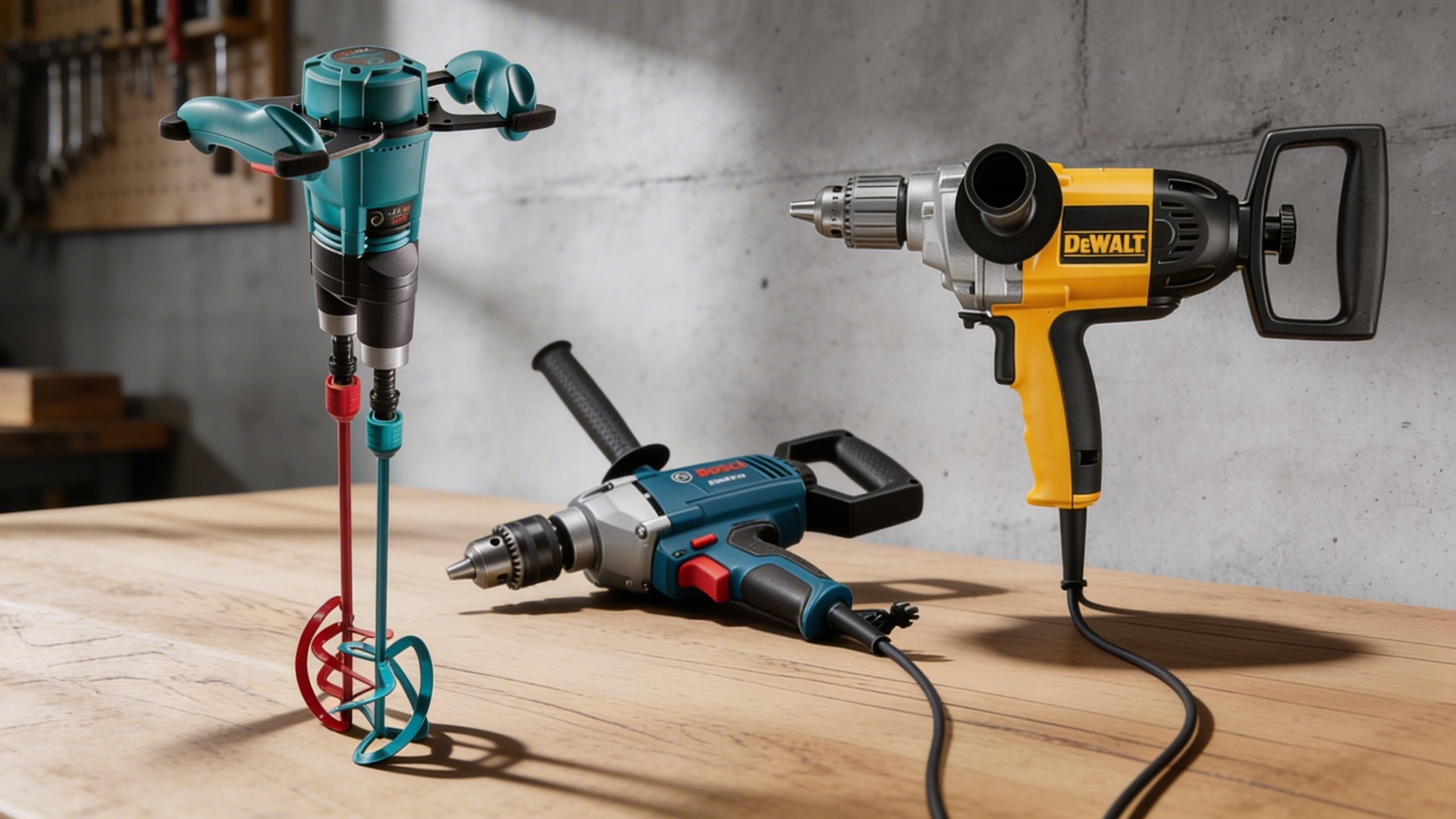 Best Mixing Drills for Large Batch Mixing (Top 10 Picks)