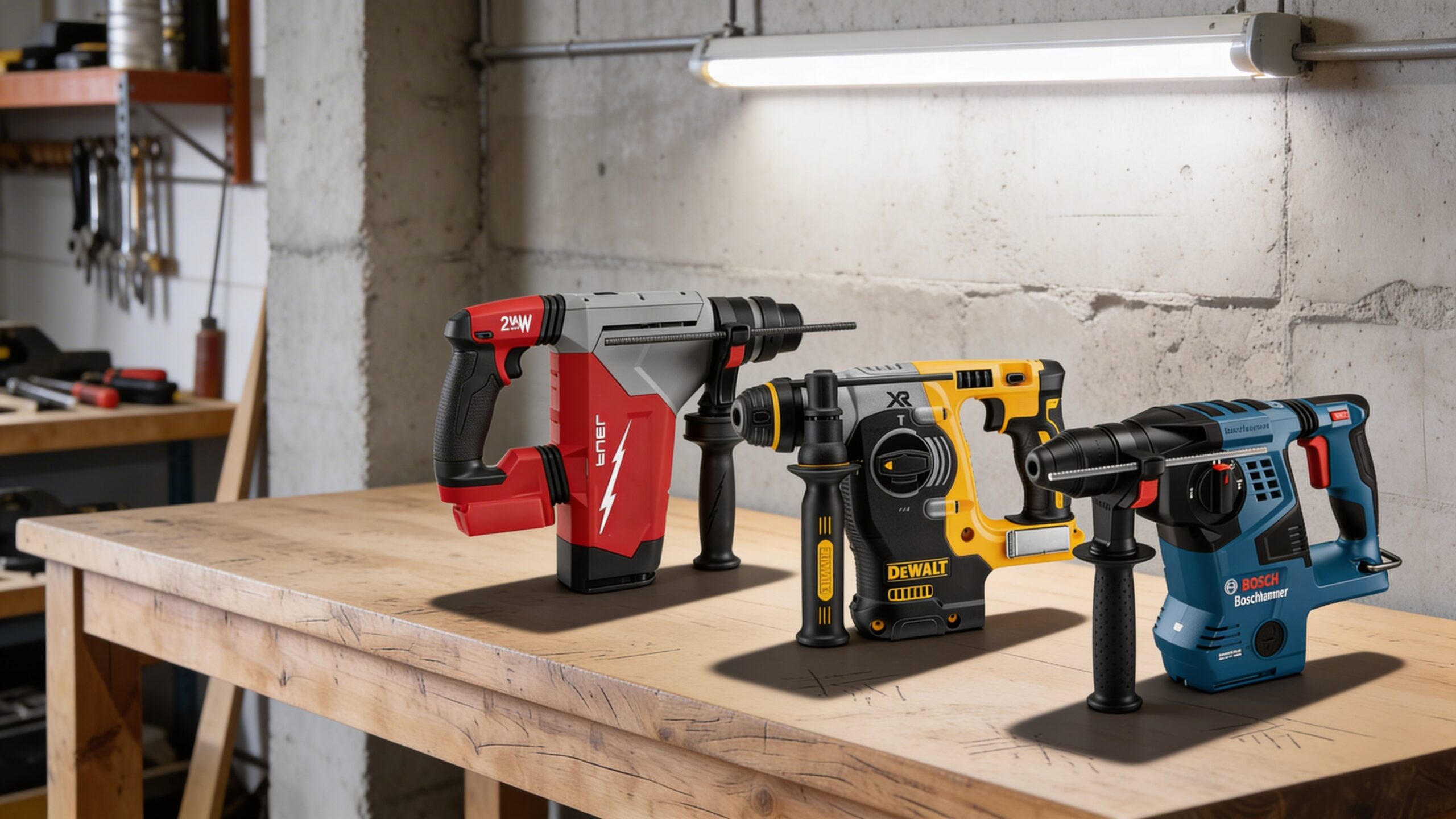 Best Rotary Hammer Drills for Construction Job Sites