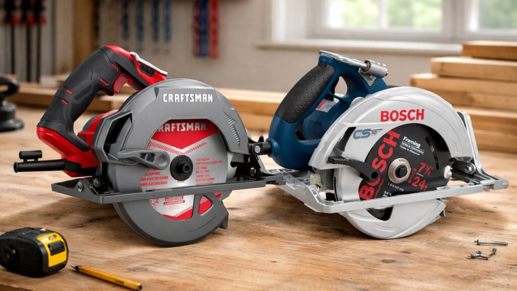Craftsman CMES510 vs Bosch CS10: Which Circular Saws Is Better?