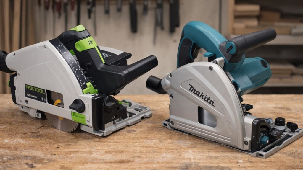 Festool TS 55 REQ-F vs Makita SP6000J1: Which Track Saws Is Better?