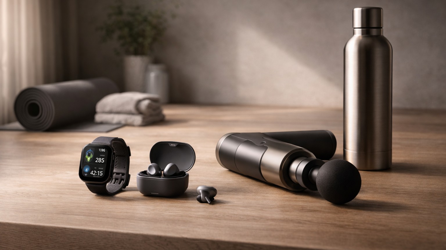 Fitness equipment and workout setup