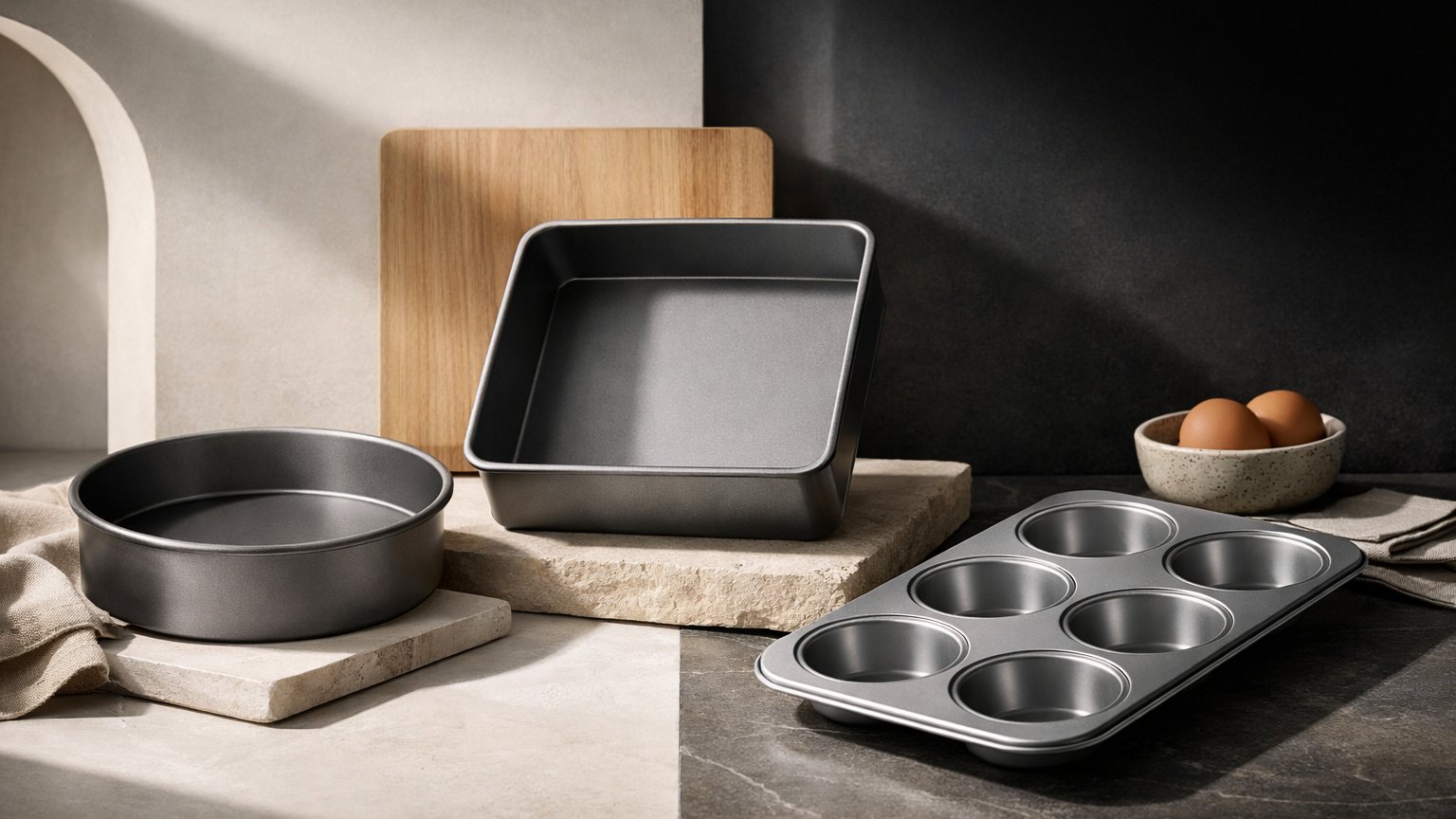 Muffin pan used for baking cupcakes and muffins