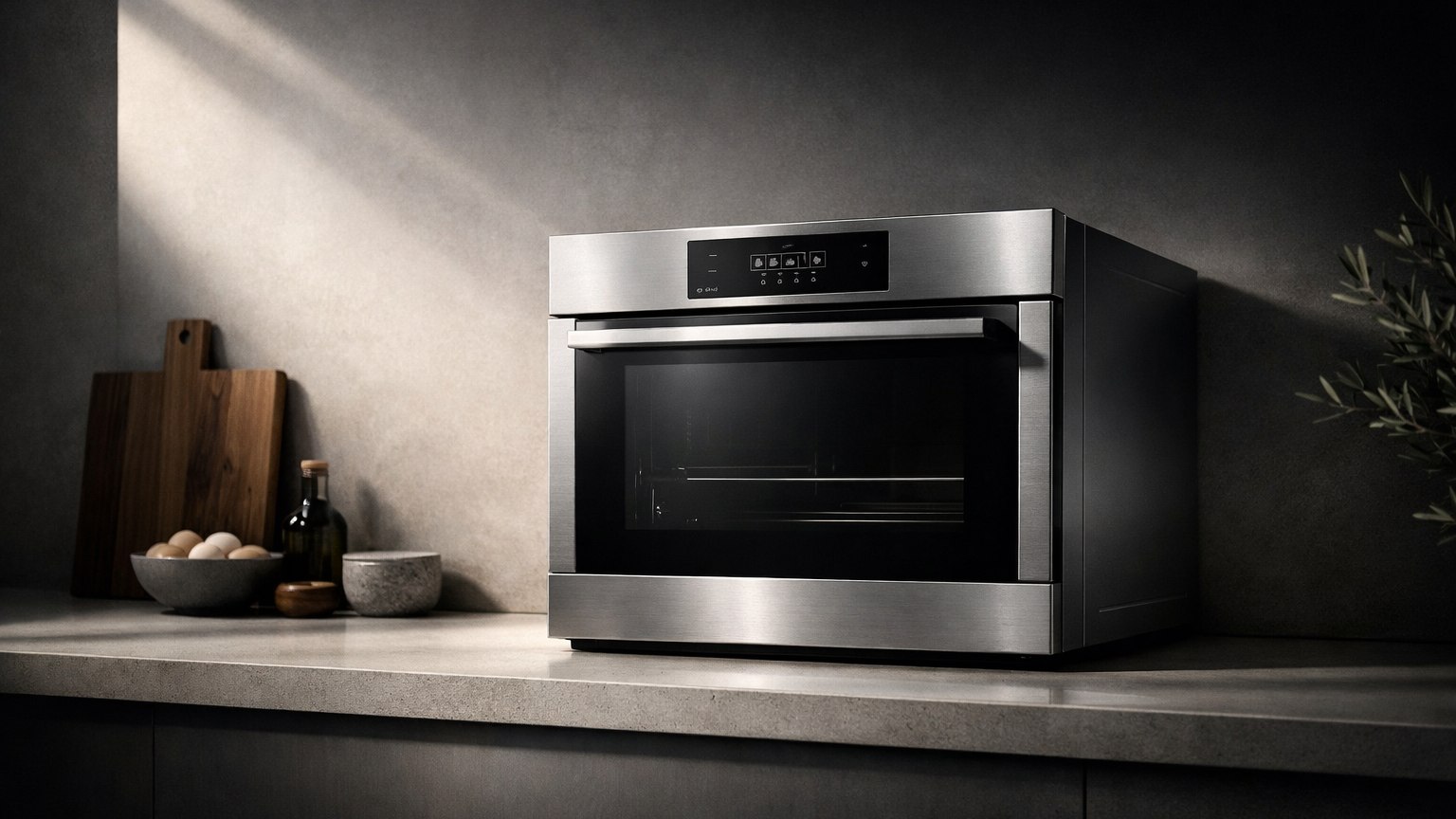 Built-in wall oven representing oven reviews