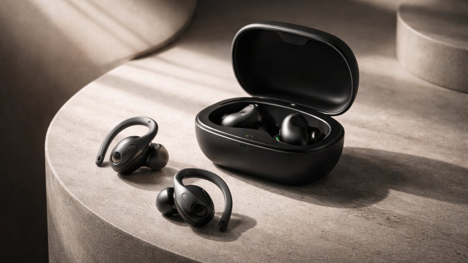 Sports earbuds designed for workouts