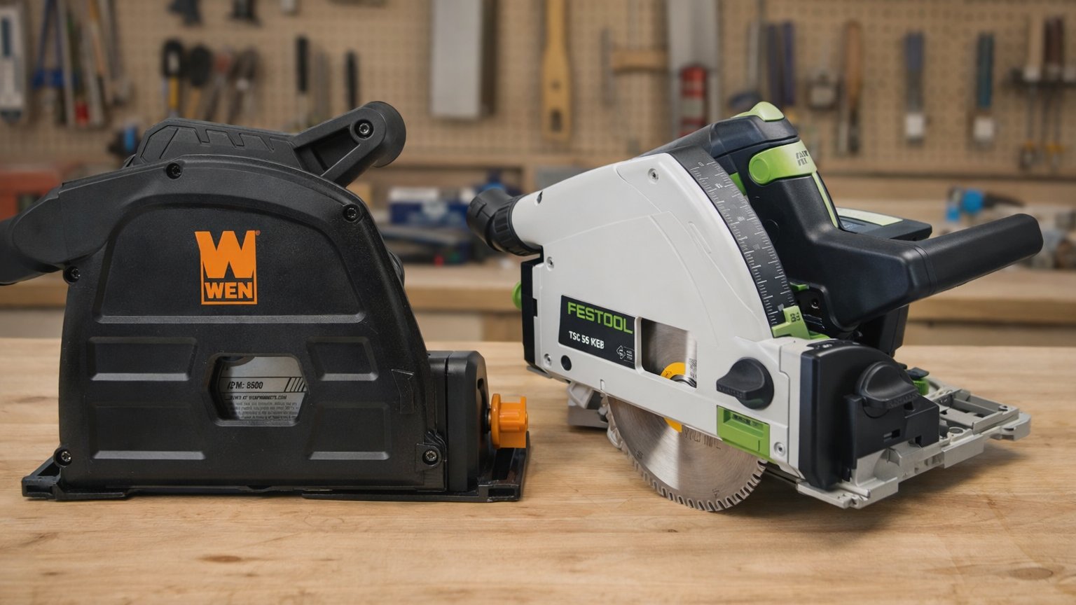Wen CT1065 track saw vs Festool TS 55 REQ-F: Which Track Saws Is Better?