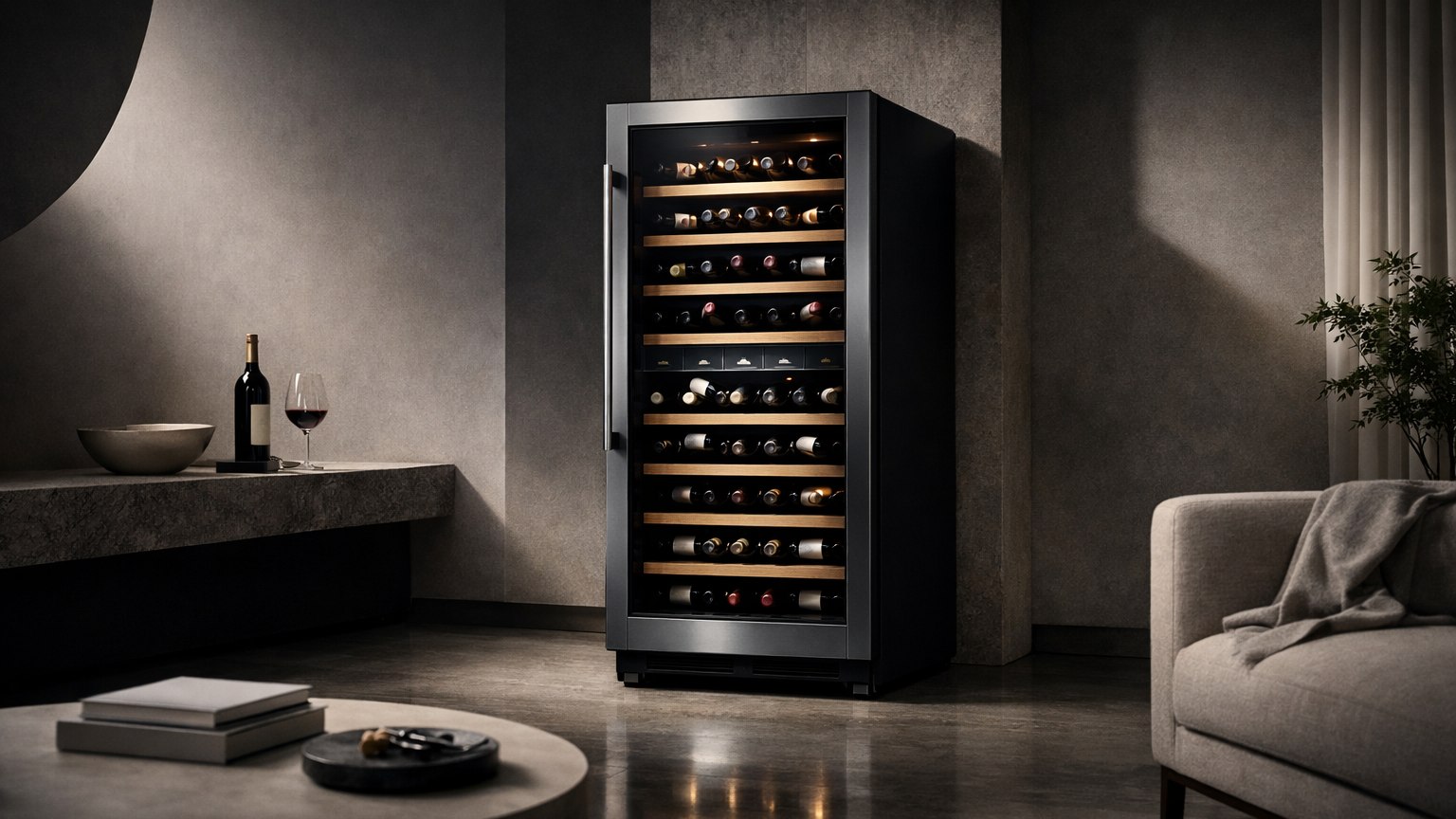 Wine cooler representing wine cooler reviews