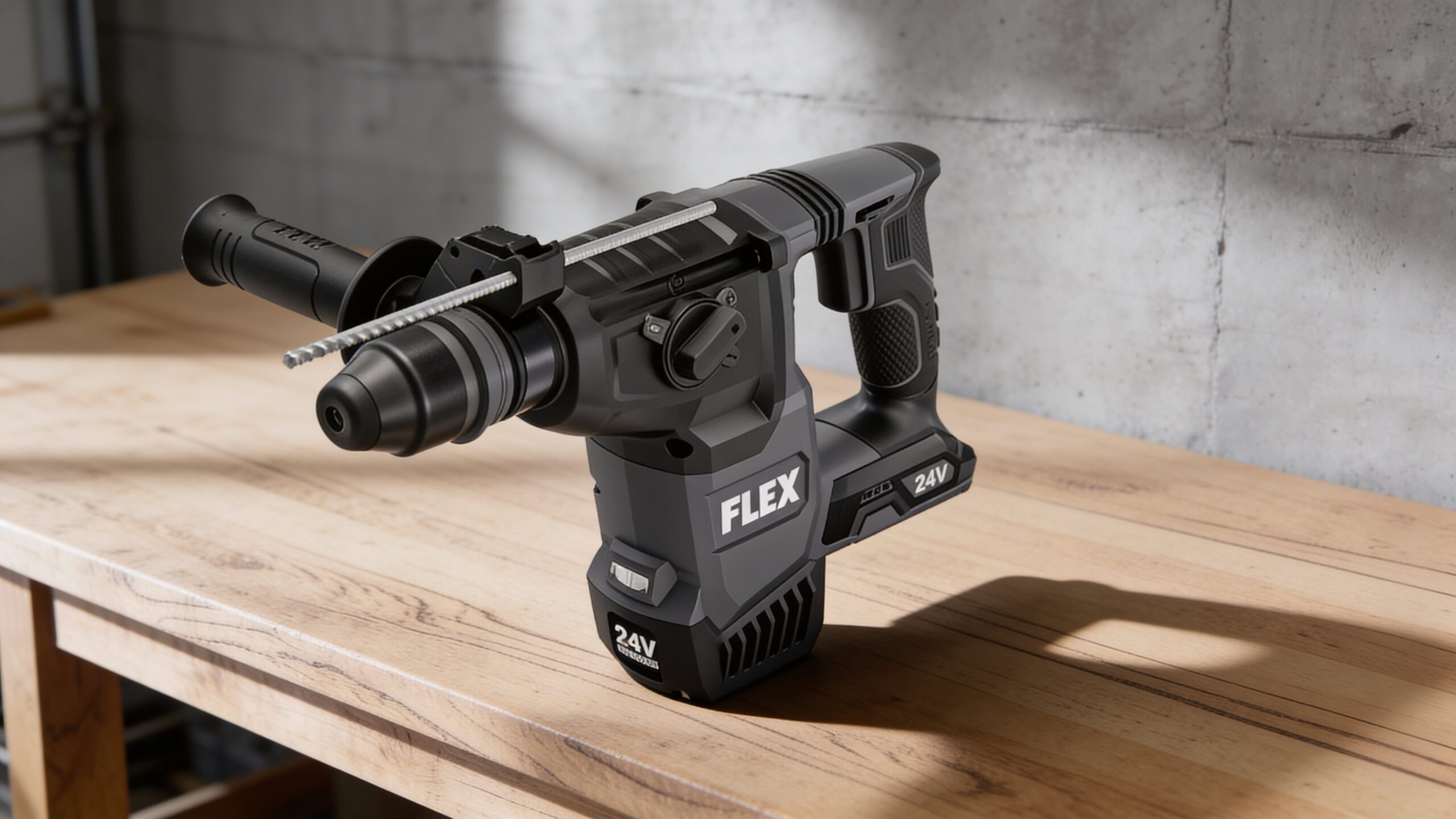 FLEX 24V 1 Inch SDS Plus Rotary Hammer FX1551A Z