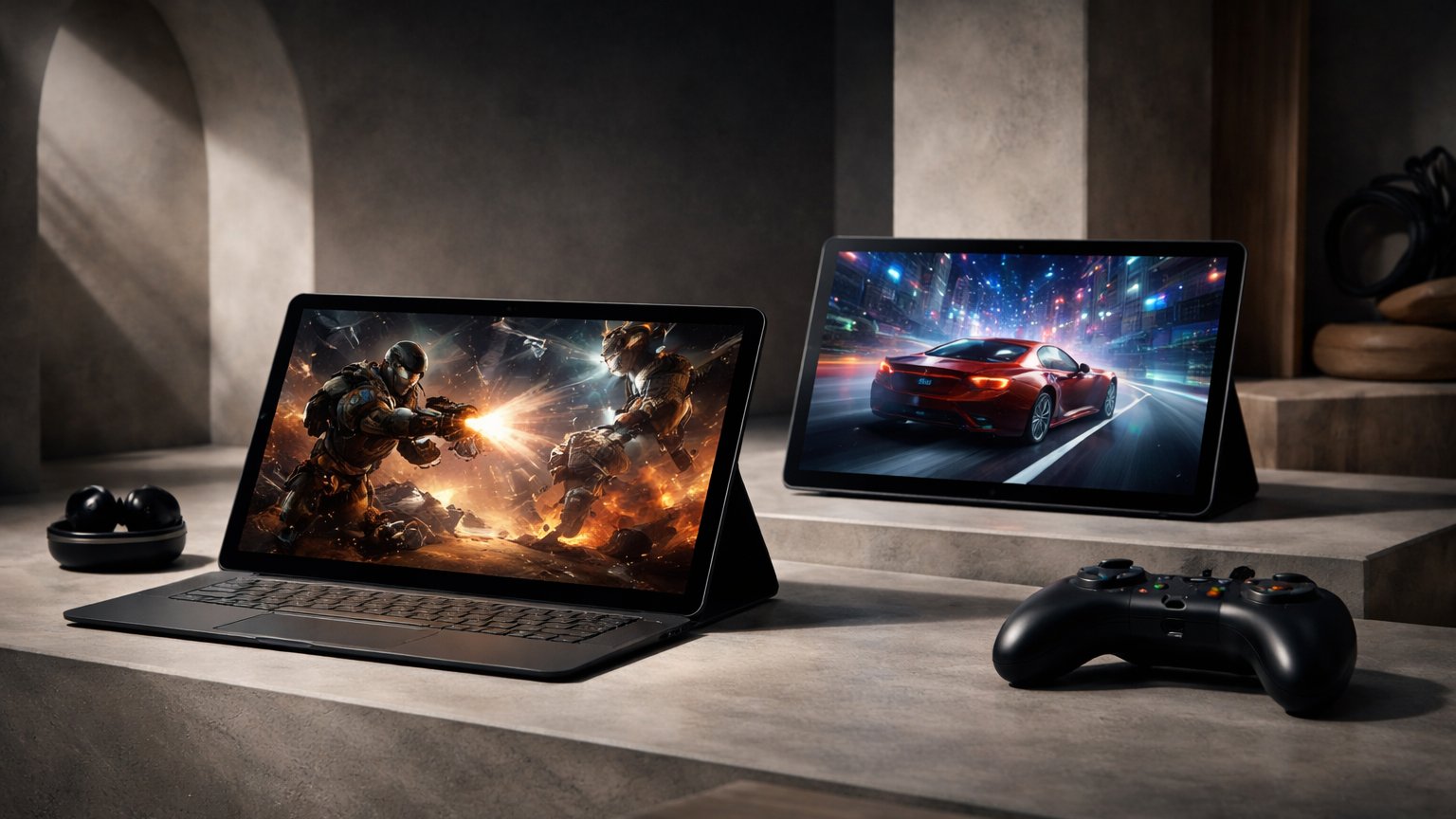 Gaming tablet for high-performance play