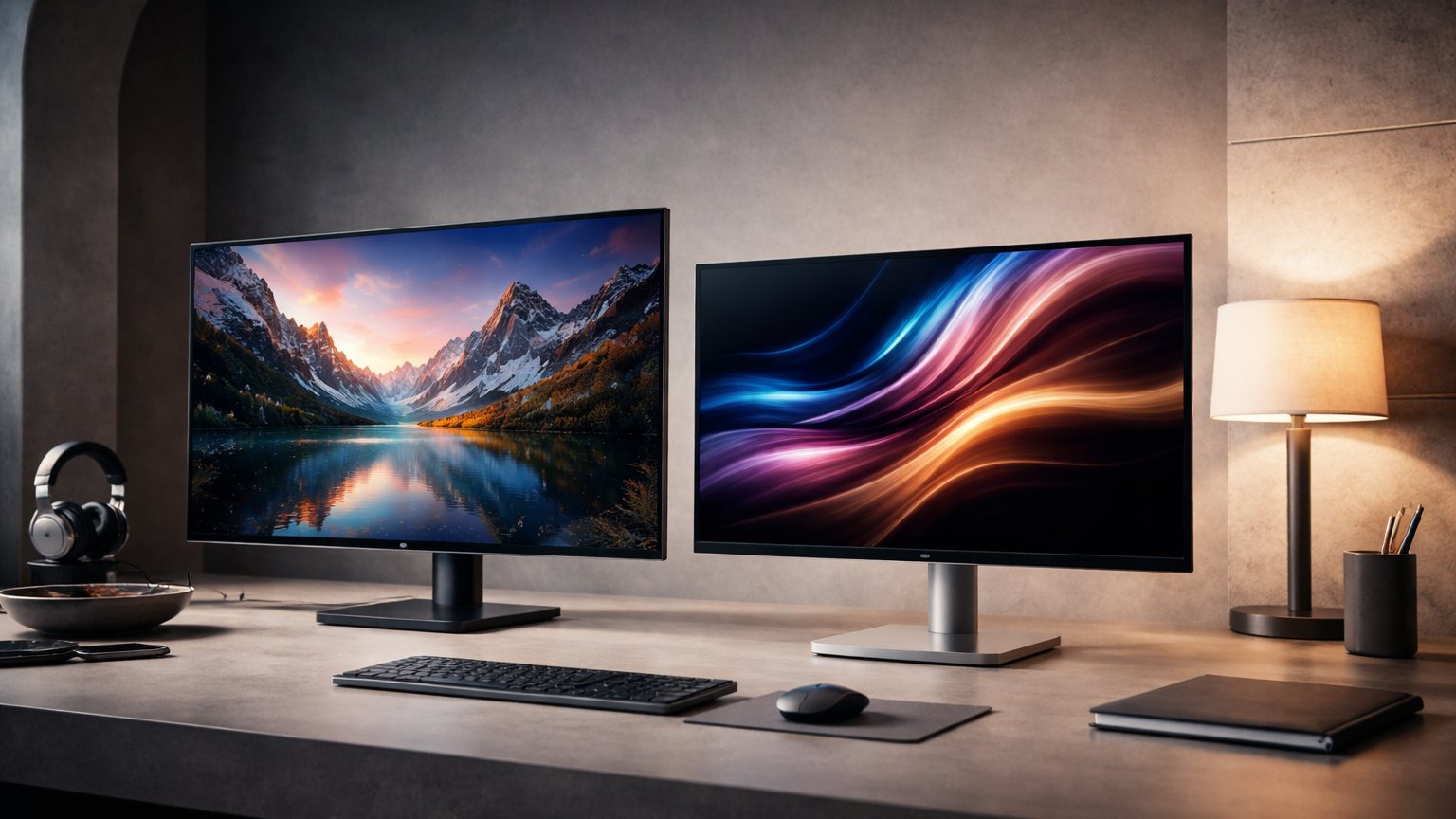 Desktop monitor representing monitor reviews