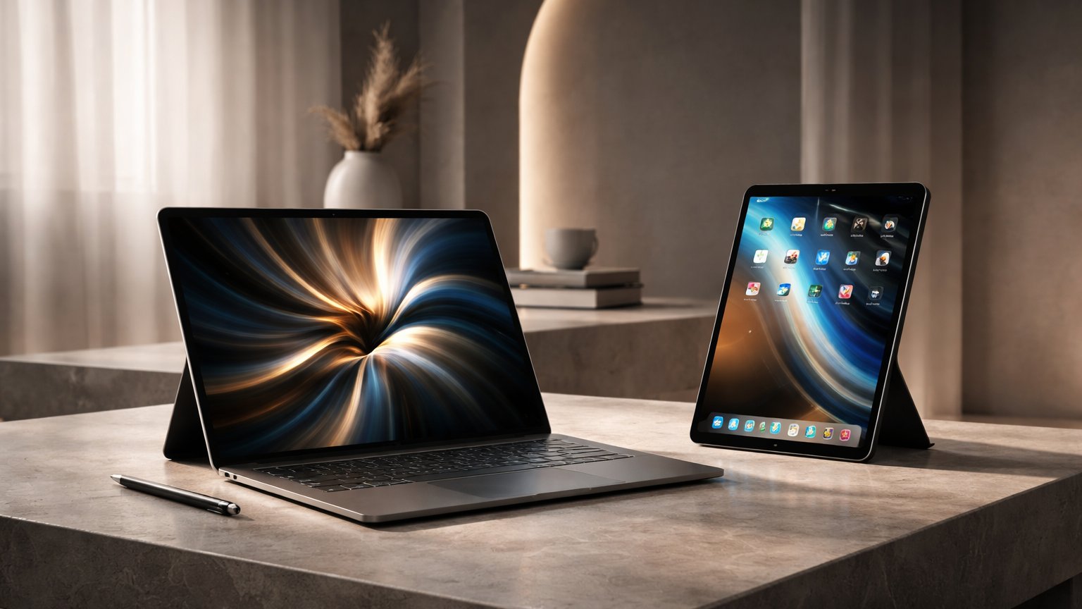 Premium tablet representing flagship tablet reviews