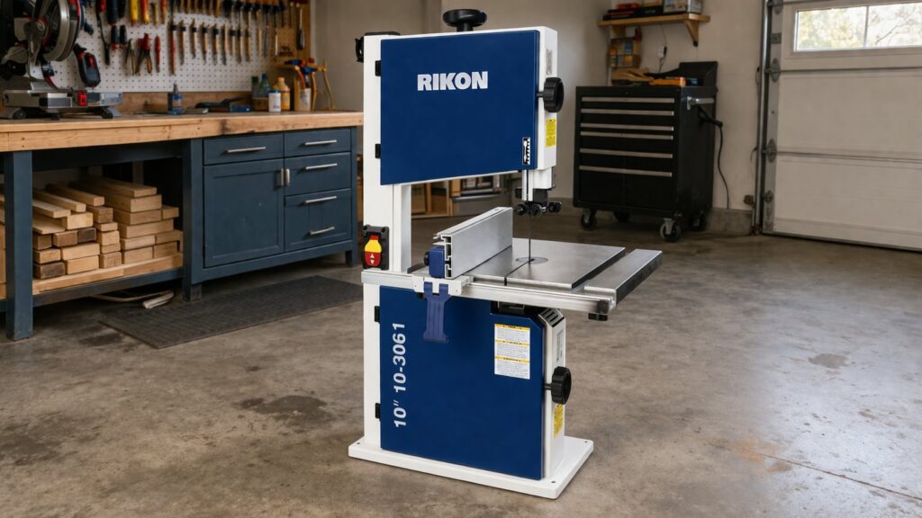 Rikon 10-3061 band saw for home DIY woodworking projects