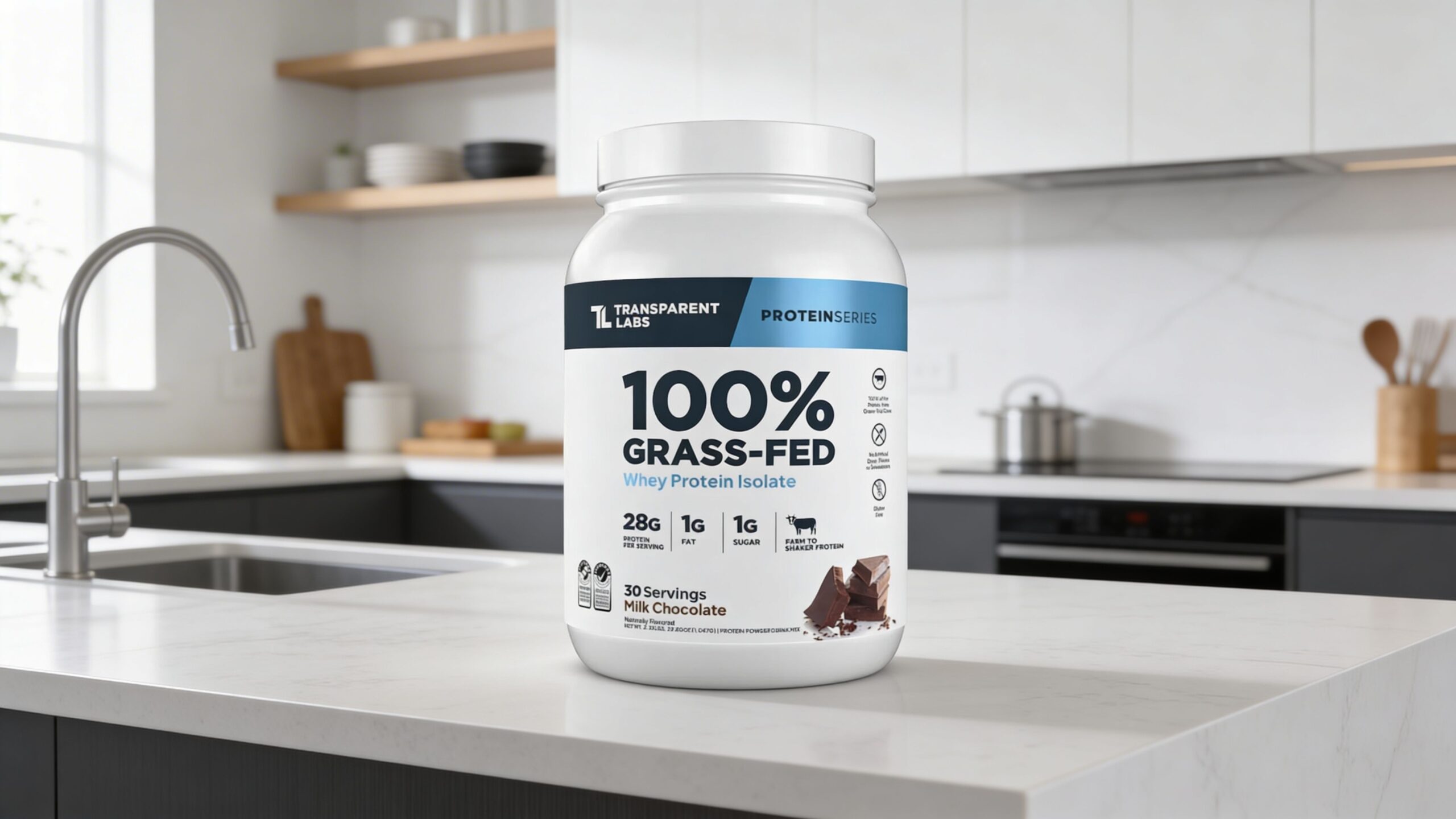 Transparent Labs Grass Fed Whey Isolate