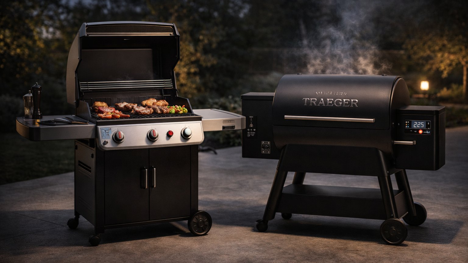 Weber vs Traeger