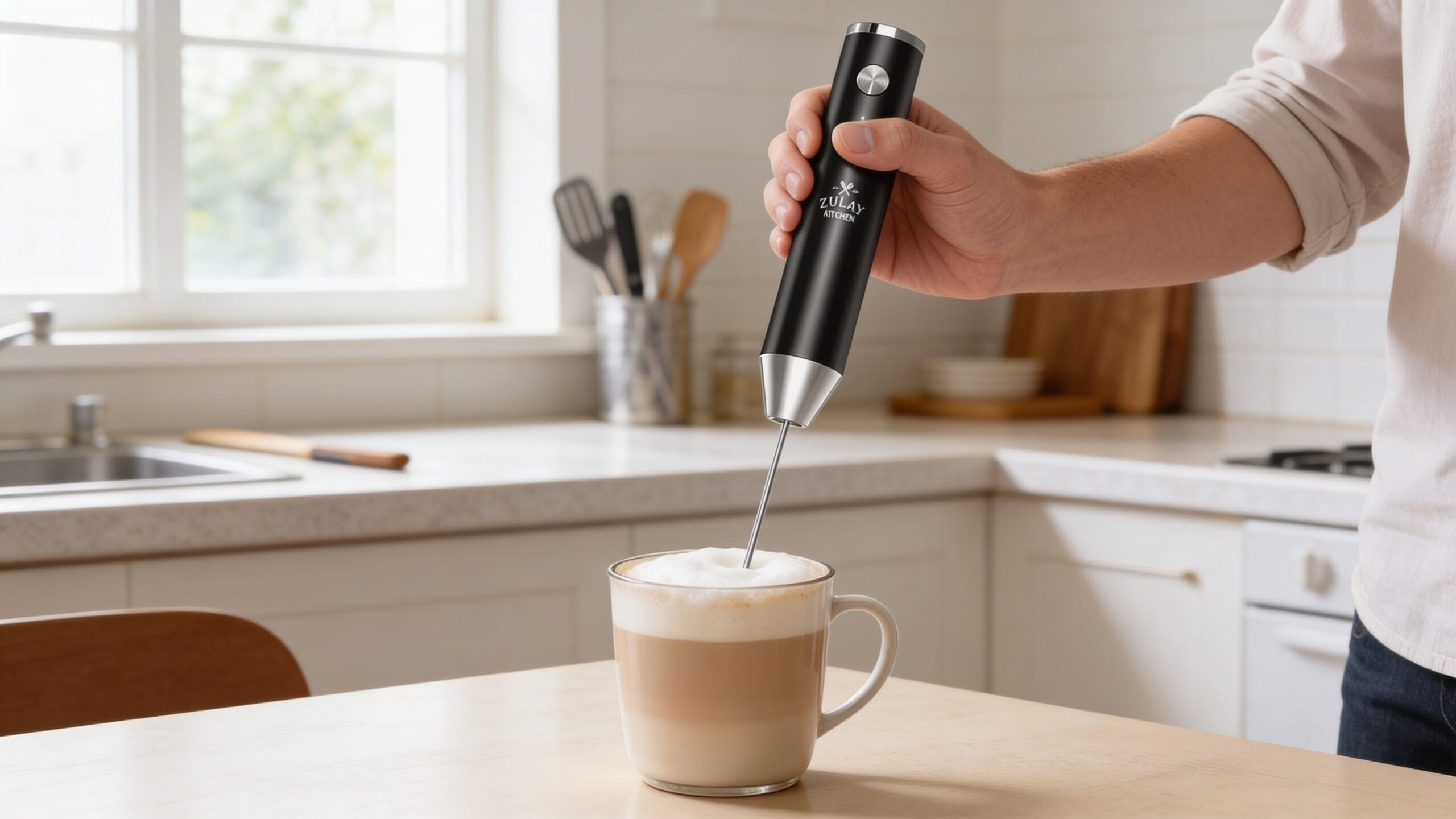 Zulay Kitchen Milk Frother