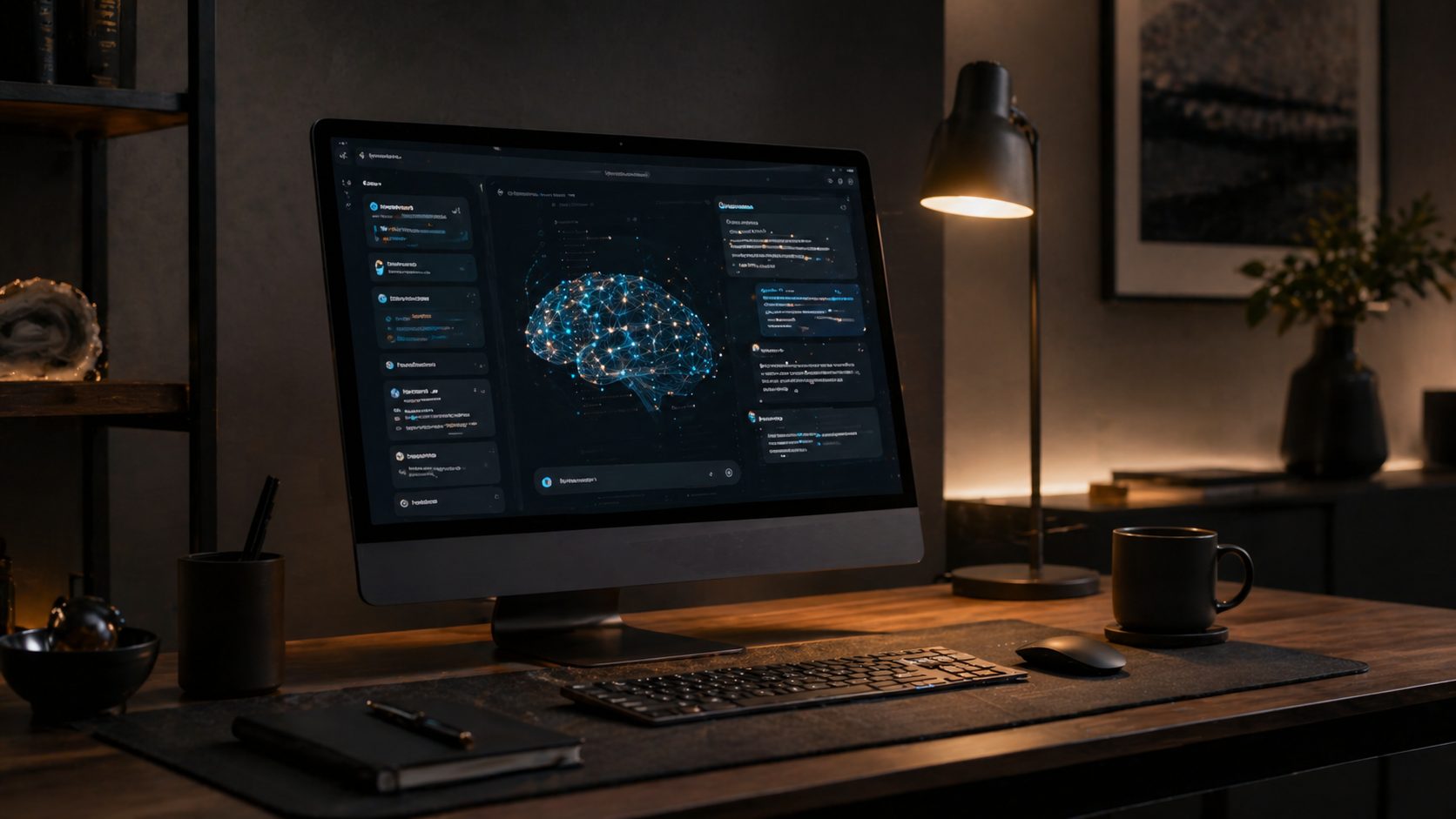 AI knowledge assistant organizing and retrieving structured information