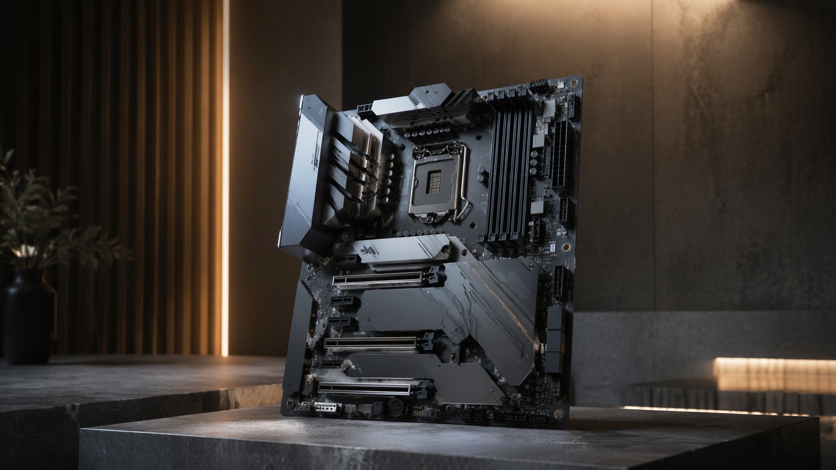 ATX motherboard representing full-size high-performance builds