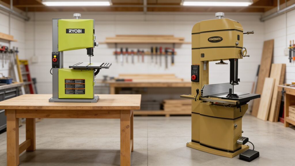 Benchtop Band Saw vs Floor Standing Band Saw: Key Differences Explained