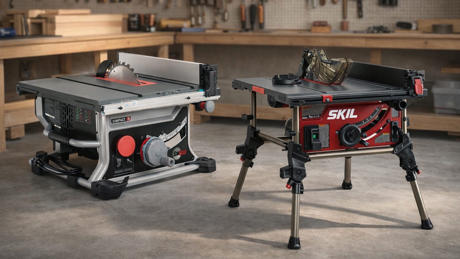 Jobsite Table Saws vs Cabinet Table Saws: Key Differences Explained