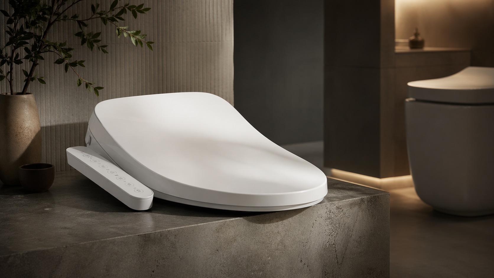 Bidet attachment representing modern hygiene upgrade