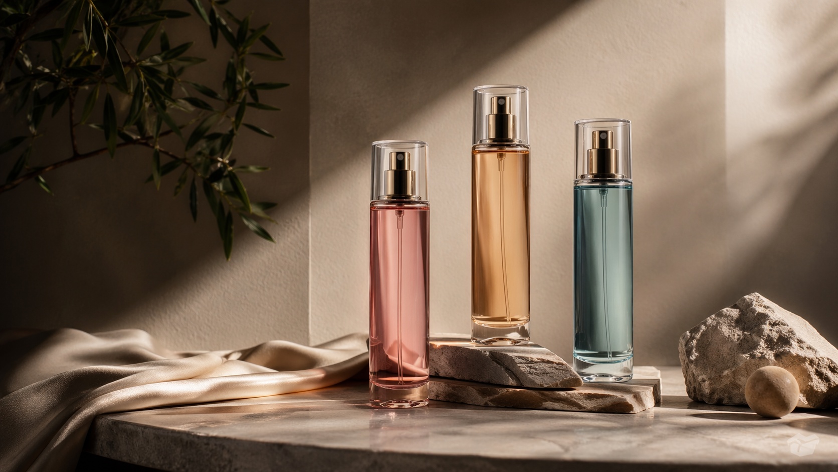 Body mist bottles representing body mist reviews