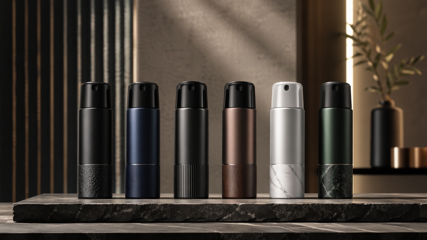 Body spray bottles representing body spray reviews