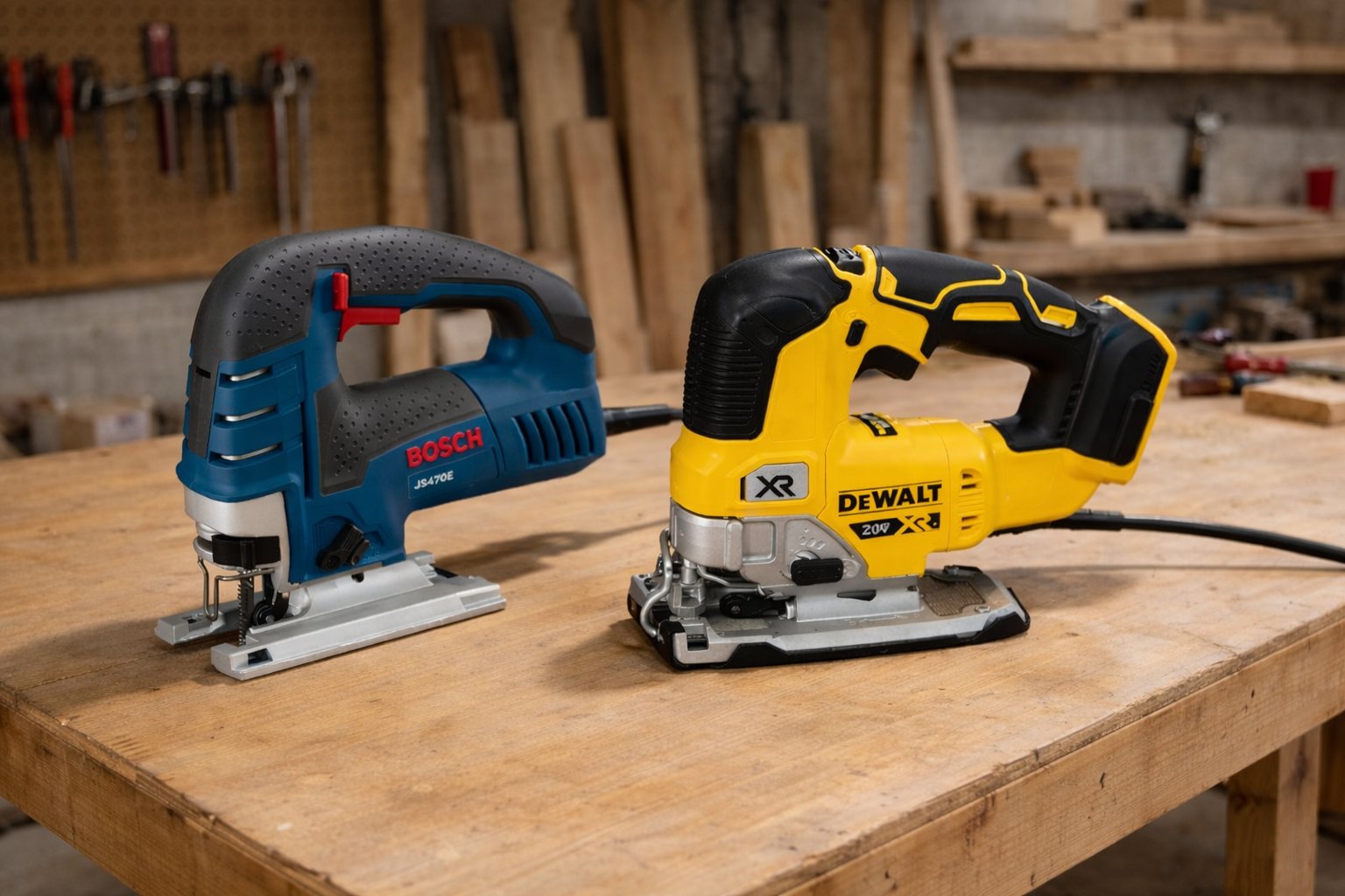 Bosch JS470E vs DeWalt DCS334B: Which Jigsaw Is Better?