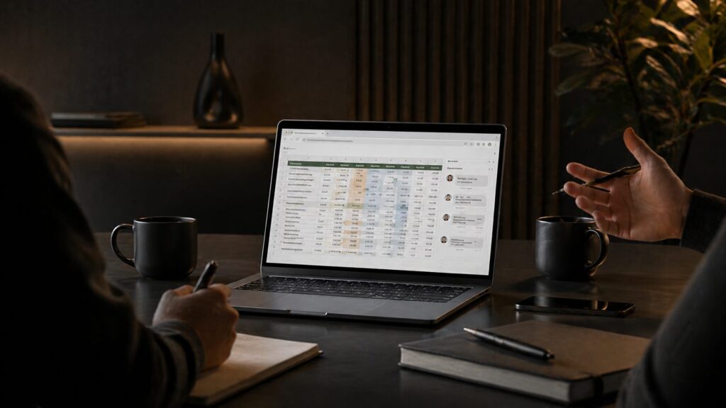 Collaborative Spreadsheet Tools