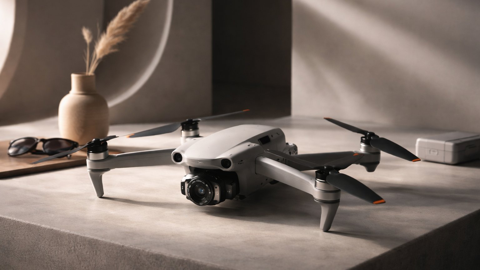 Consumer camera drone for everyday aerial photography