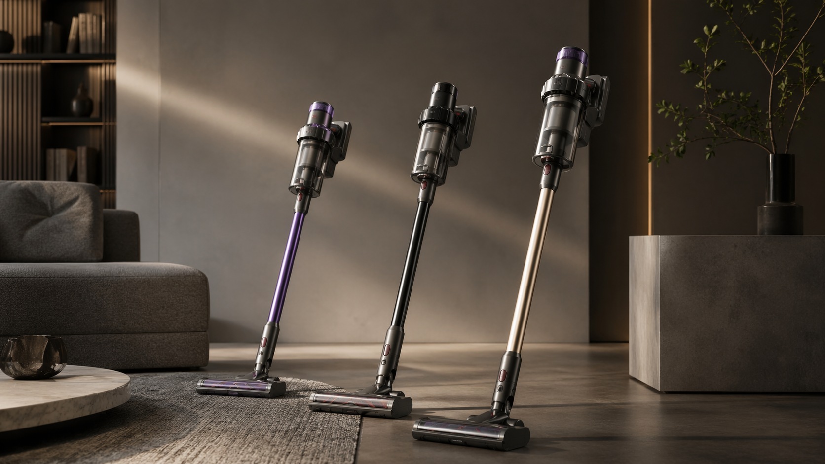 Cordless vacuum for flexible everyday cleaning