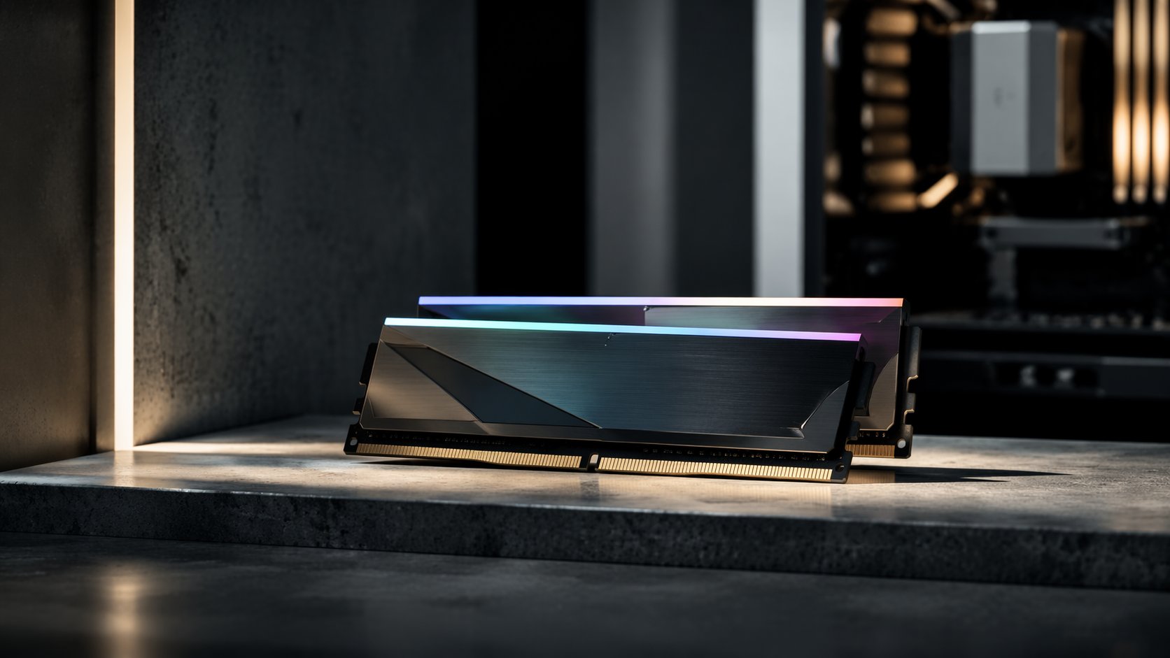 DDR5 memory modules representing next-gen high-speed RAM