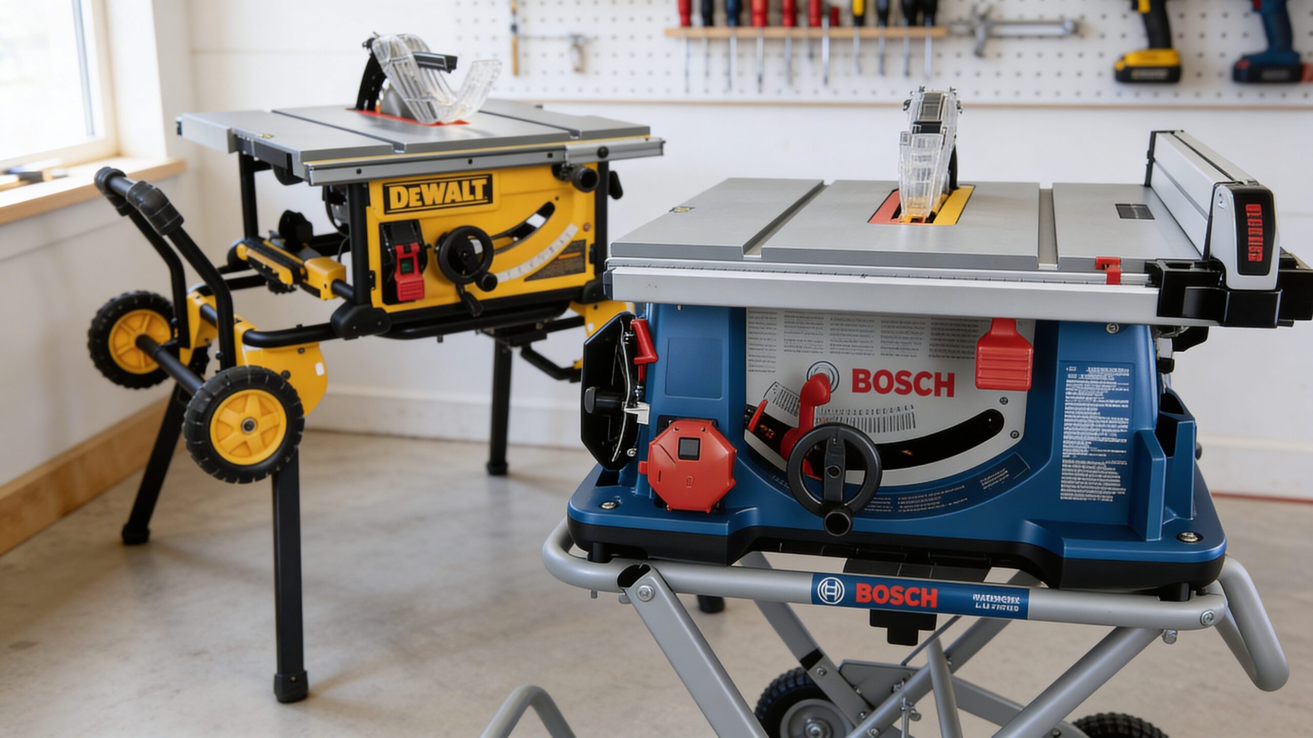 DEWALT DWE7491RS vs Bosch 4100XC-10: Which Table Saws Is Better?