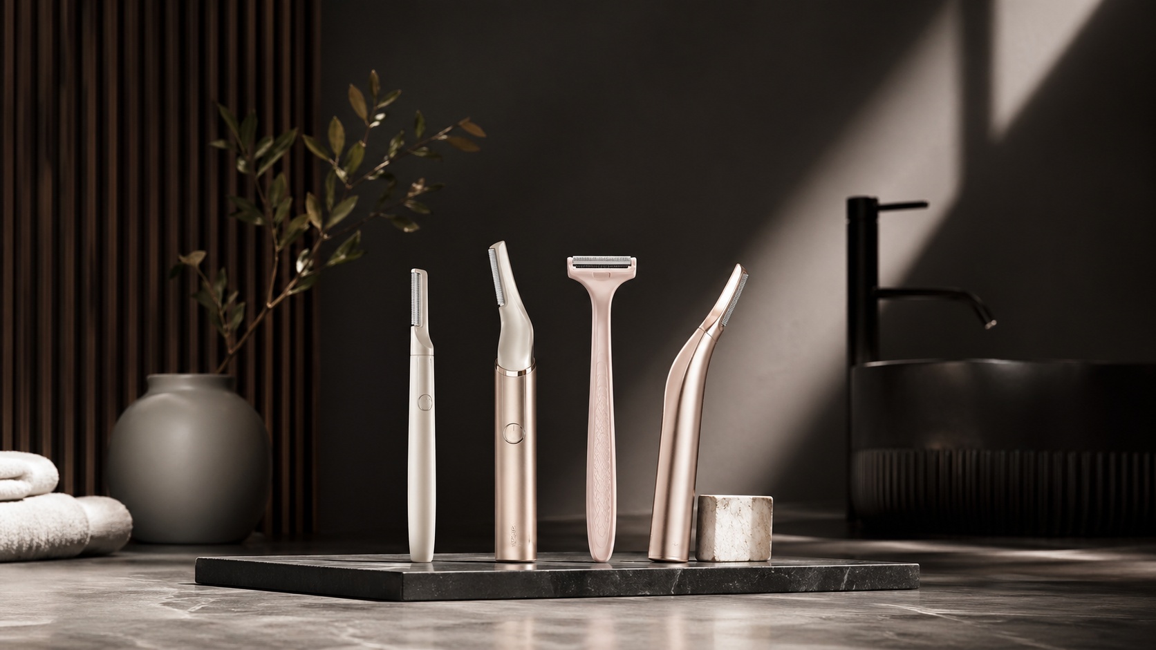 Dermaplaning device for exfoliation and smooth skin