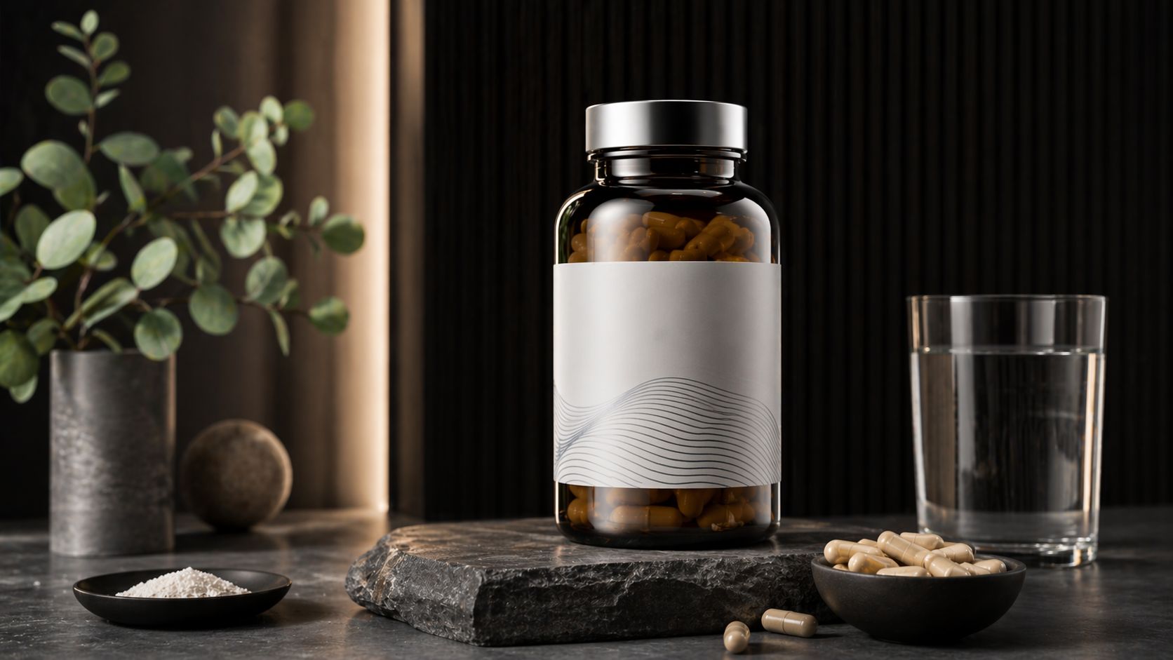 Digestive enzyme supplements supporting food breakdown and digestion