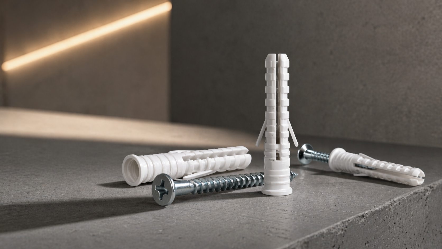 Drywall anchors for mounting and support