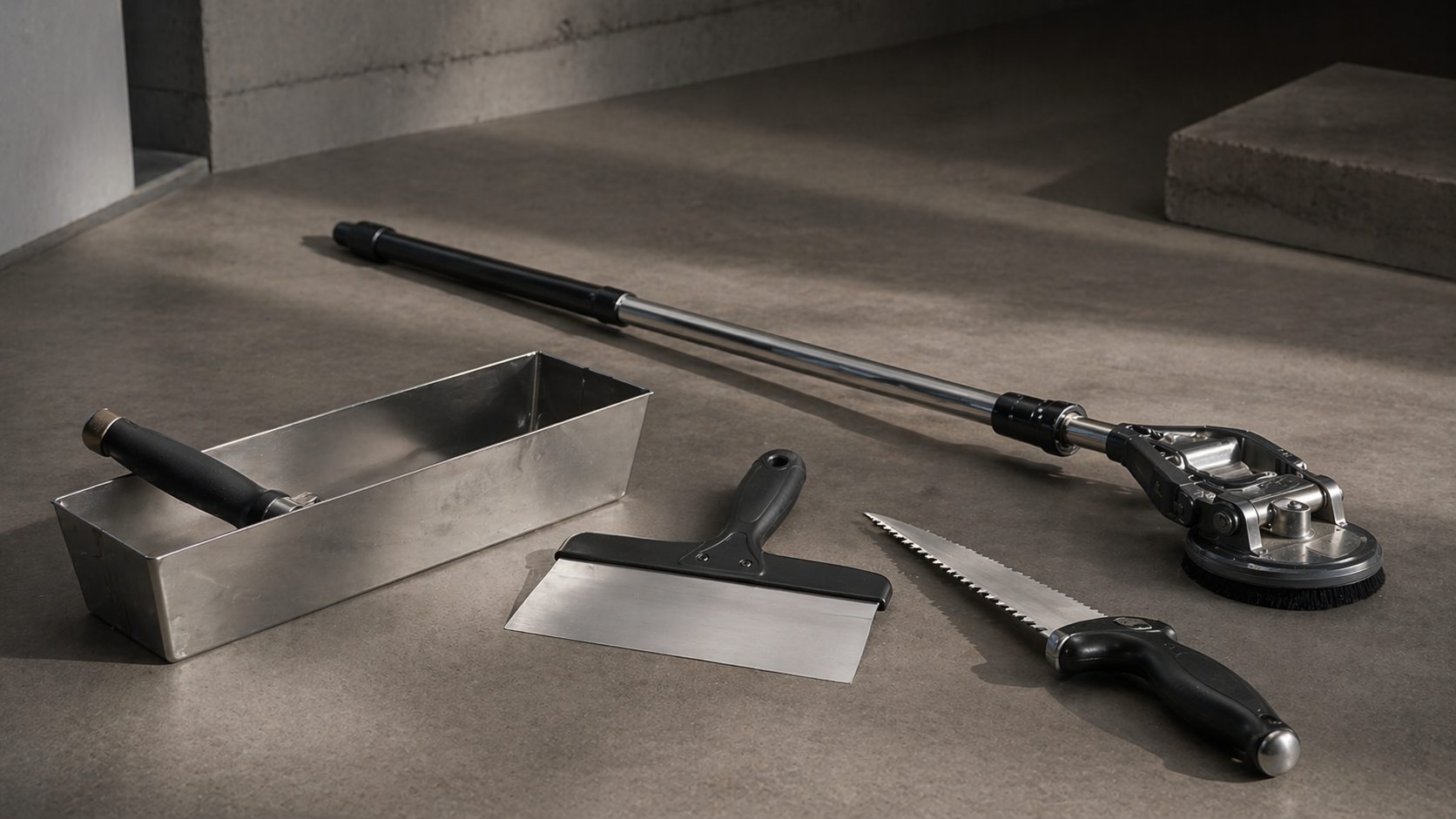 Drywall tools for installation and finishing